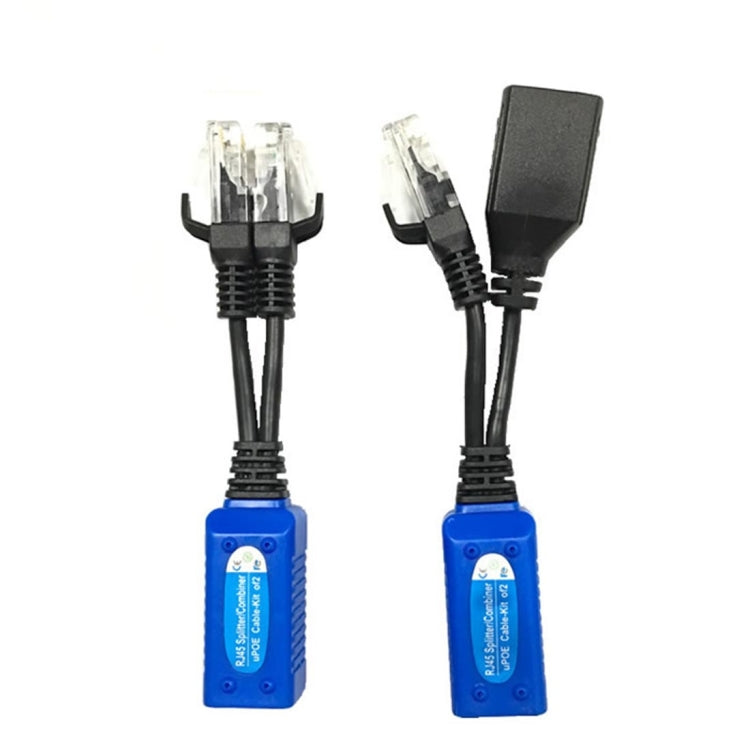 2 PCS Anpwoo UPOE02 Spliceable 2 in 1 POE (Power + Ethernet) Passive Twisted Transceiver, UPOE02 2 PCS Anpwoo UPOE02 Spliceable 2 in 1 POE (Power + Ethernet) Passive Twisted Transceiver, UPOE02